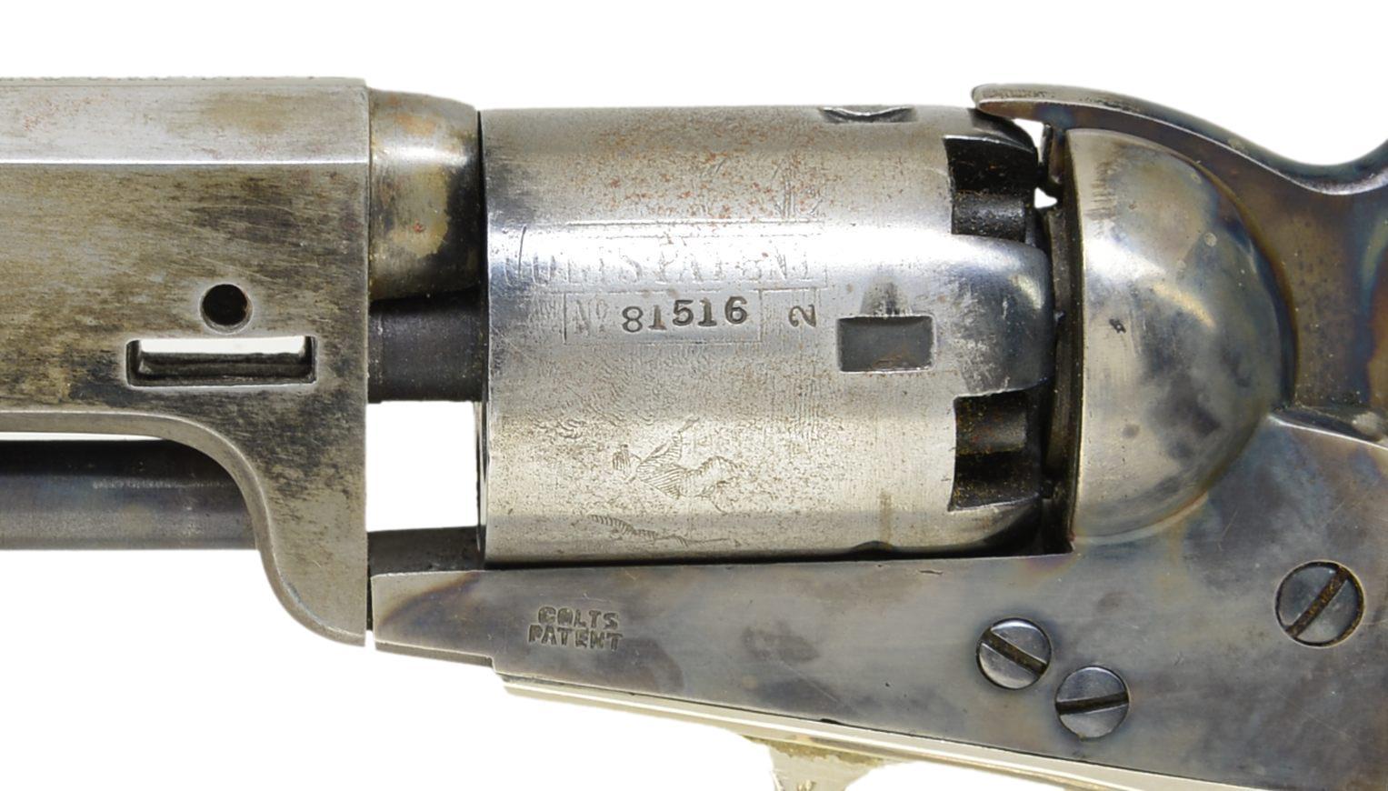 COLT MODEL 1849 REVOLVER INSCRIBED TO COL. ROBERT