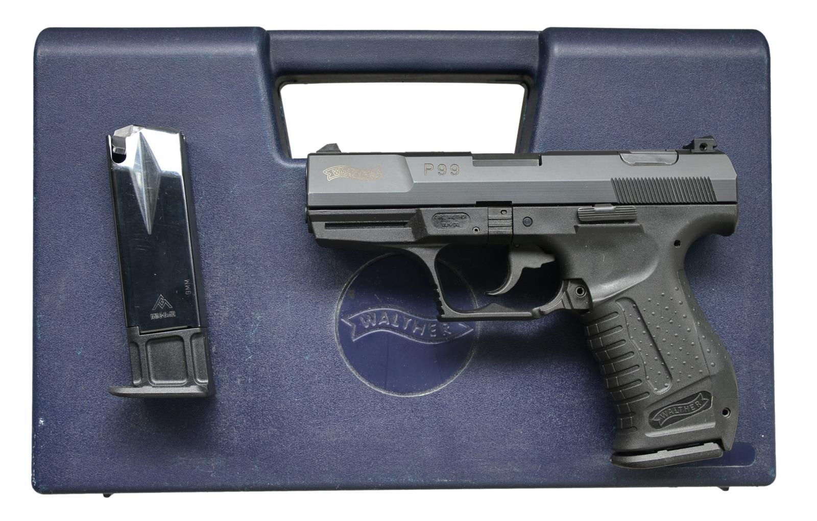 WALTHER P99 DAO SEMI AUTO PISTOL.