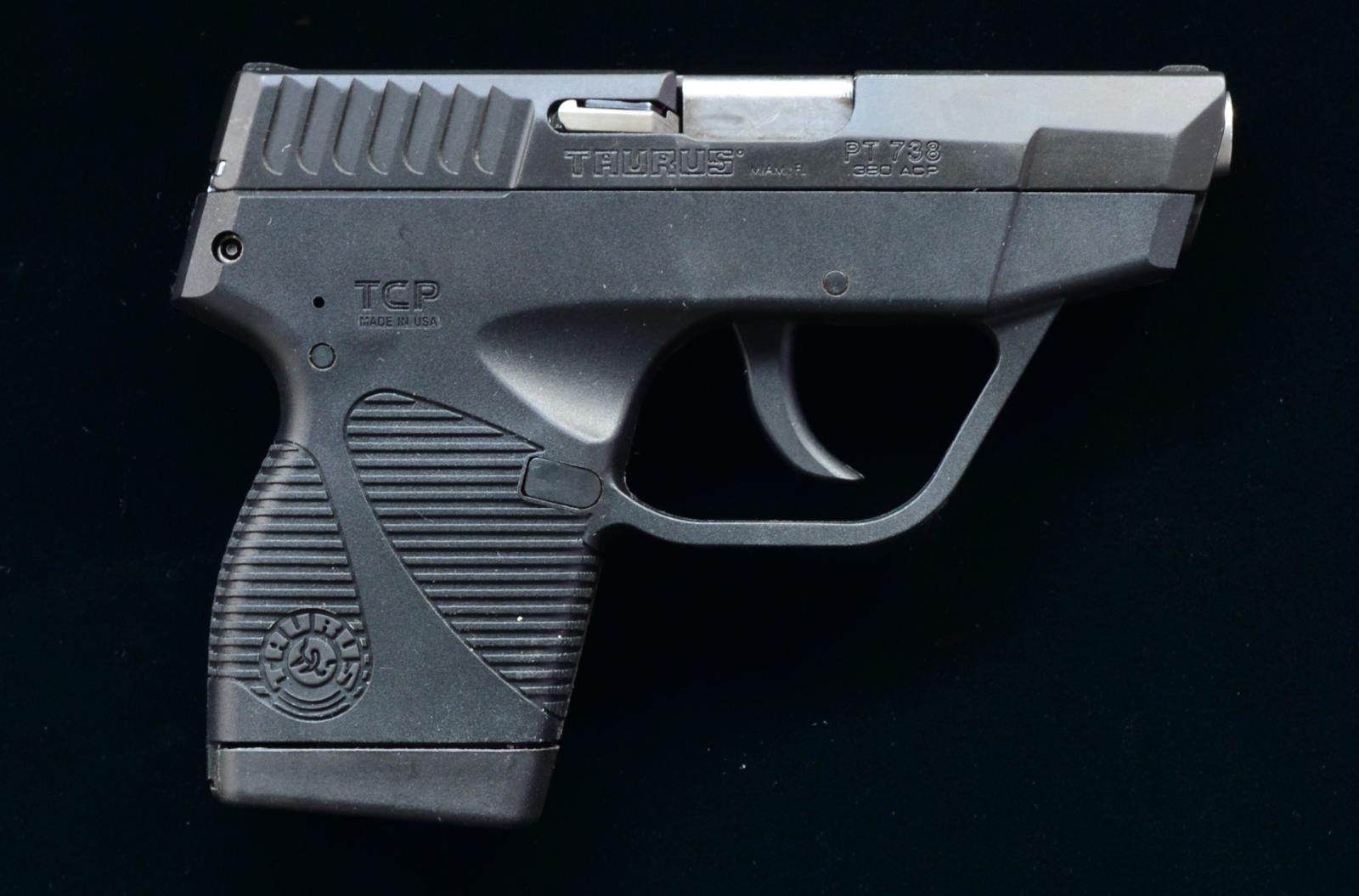 TAURUS MODEL PT-738 TCP SEMI-AUTO PISTOL.