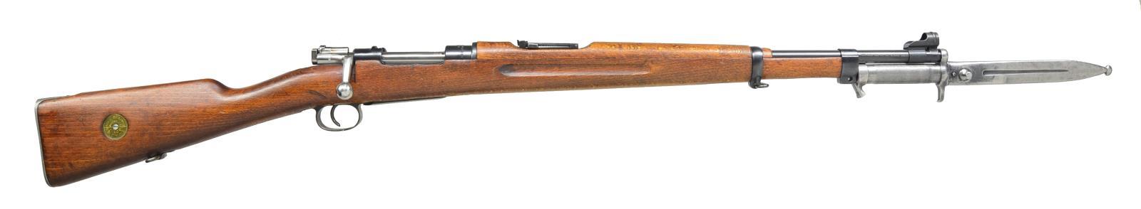 HUSQVARNA MODEL 38 RIFLE WITH BAYONET.