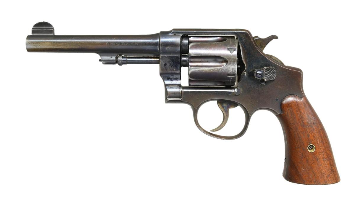 SMITH & WESSON MODEL 1917 REVOLVER.