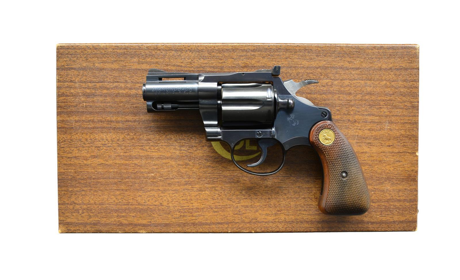 COLT DIAMONDBACK DA REVOLVER.