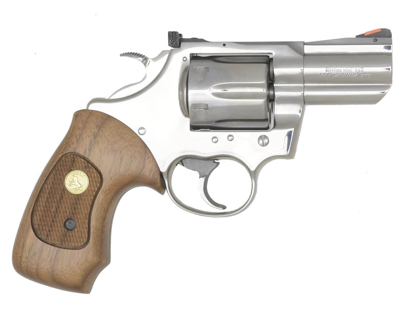 COLT KING COBRA STAINLESS STEEL DA REVOLVER.