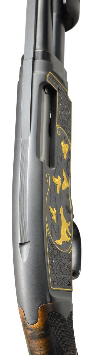 WINCHESTER MODEL 42 CUSTOM ENGRAVED PUMP SHOTGUN.