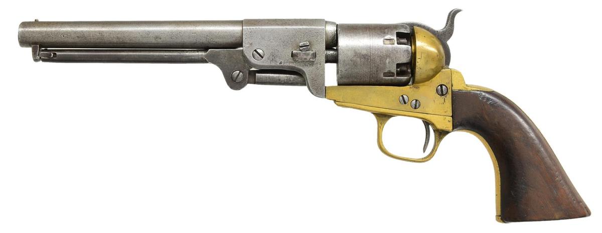 CONFEDERATE 2ND MODEL GRISWOLD REVOLVER, EX-BILL