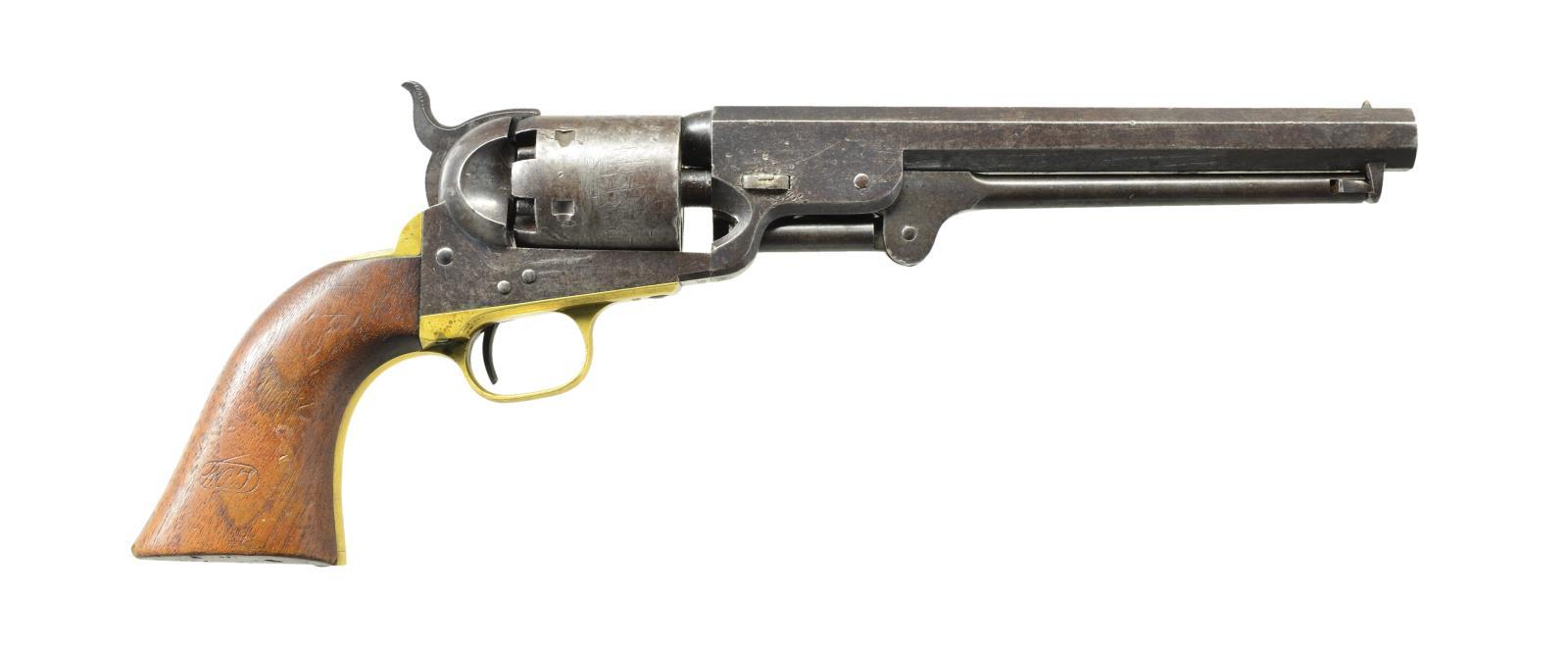 FINE MARTIAL 3RD MODEL COLT NAVY REVOLVER WITH