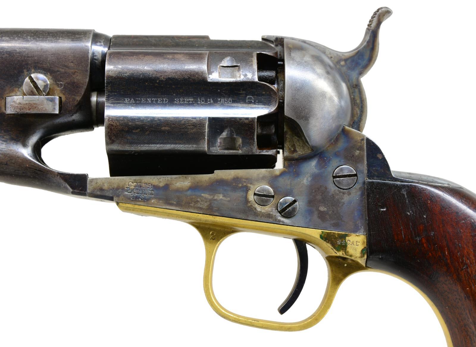 NICELY RESTORED EARLY COLT 1860 FLUTED ARMY 3