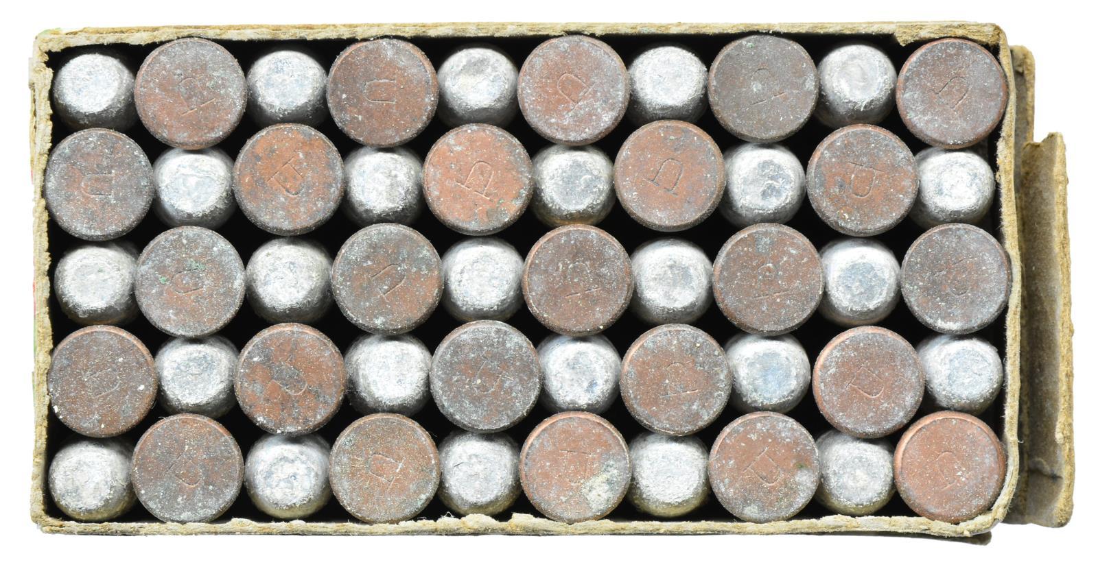 REMINGTON UMC 44 HENRY FLAT RIMFIRE CARTRIDGES.