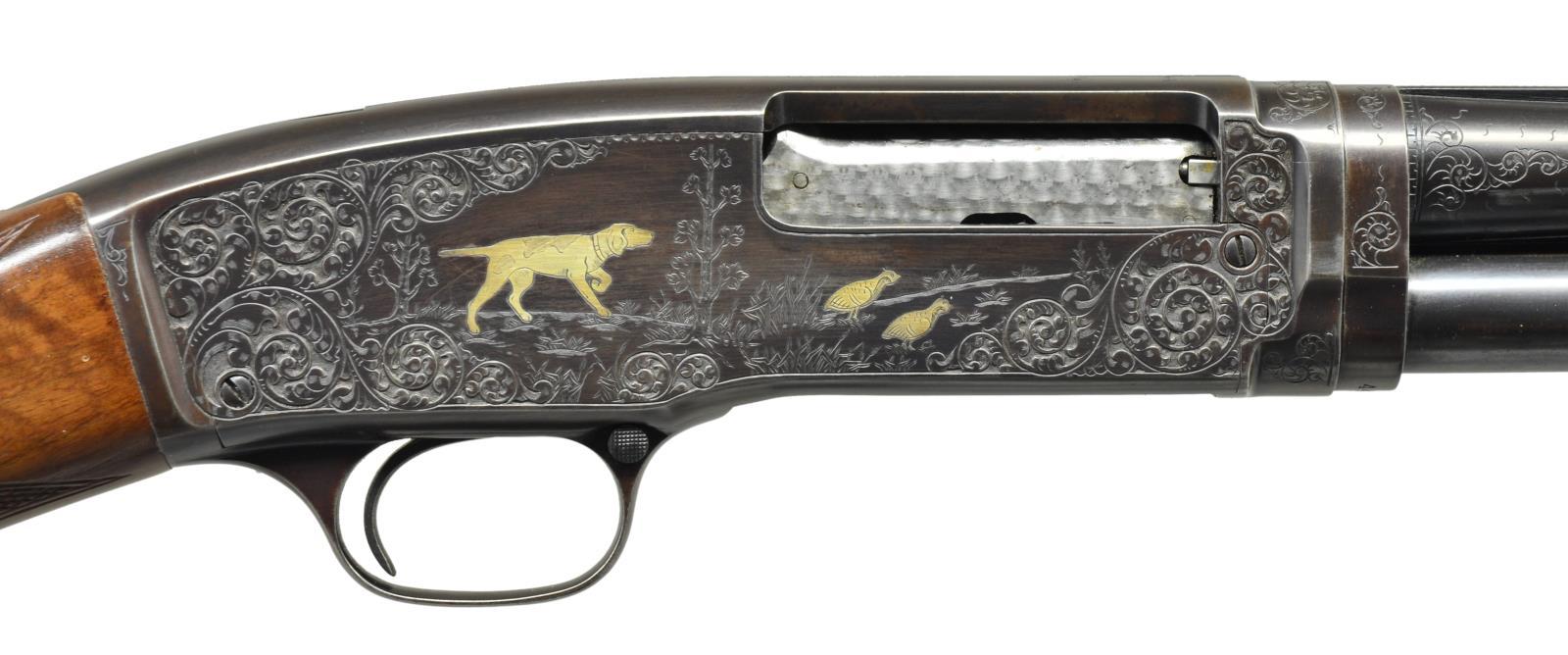 WINCHESTER MODEL 42 NO. 5 CUSTOM ENGRAVED PUMP