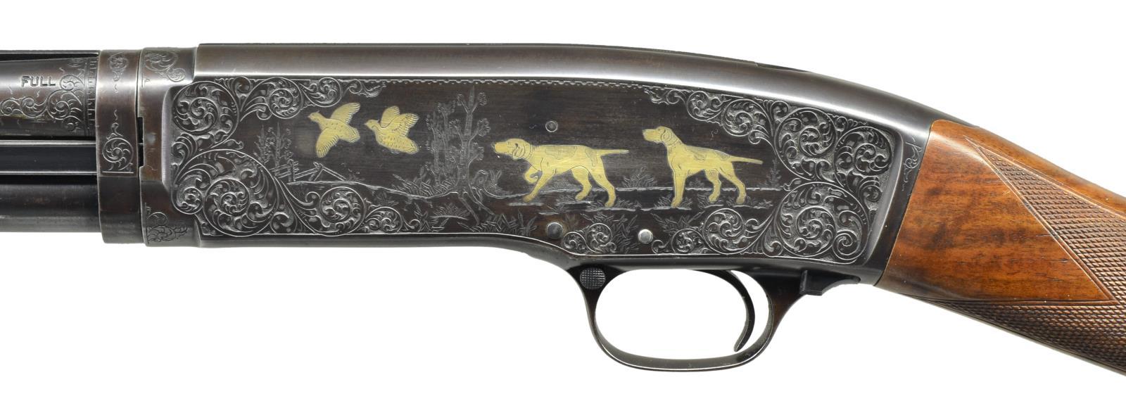 WINCHESTER MODEL 42 NO. 5 CUSTOM ENGRAVED PUMP