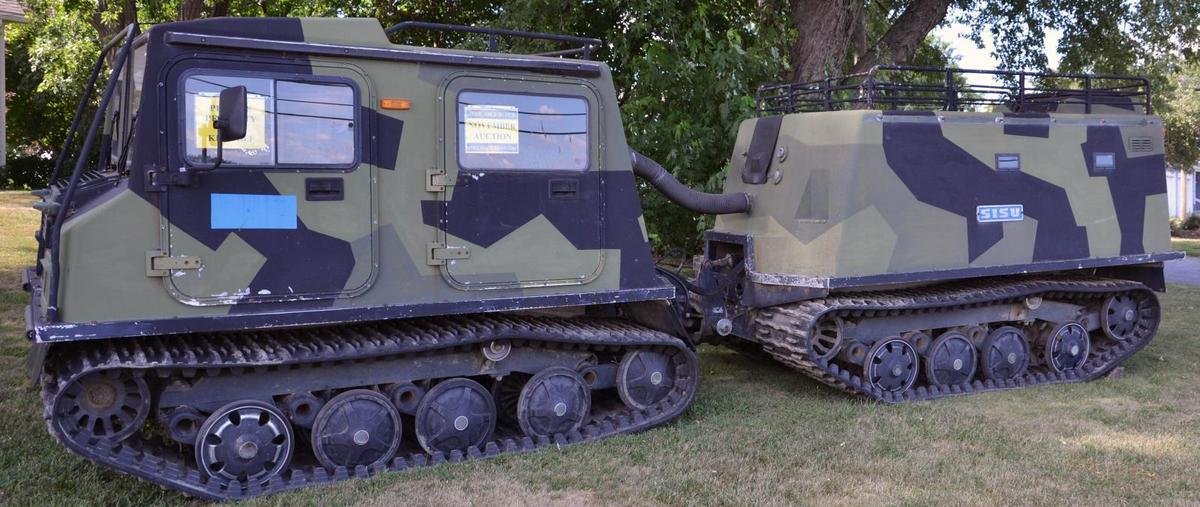 SISU NASU 140 BT ARTICULATED PERSONNEL CARRIER.