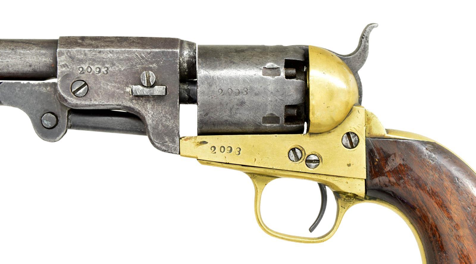 CONFEDERATE 2ND MODEL GRISWOLD REVOLVER.