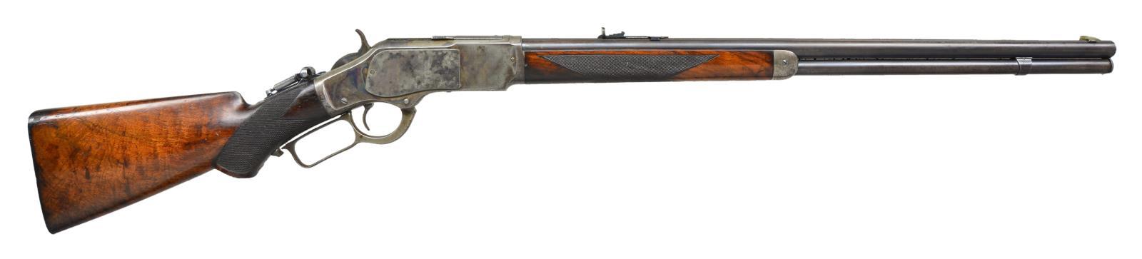 WINCHESTER 1873 DELUXE LEVER-ACTION RIFLE.
