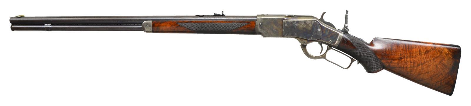 WINCHESTER 1873 DELUXE LEVER-ACTION RIFLE.