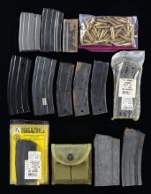 LOT OF 14 ASSORTED RIFLE MAGS.