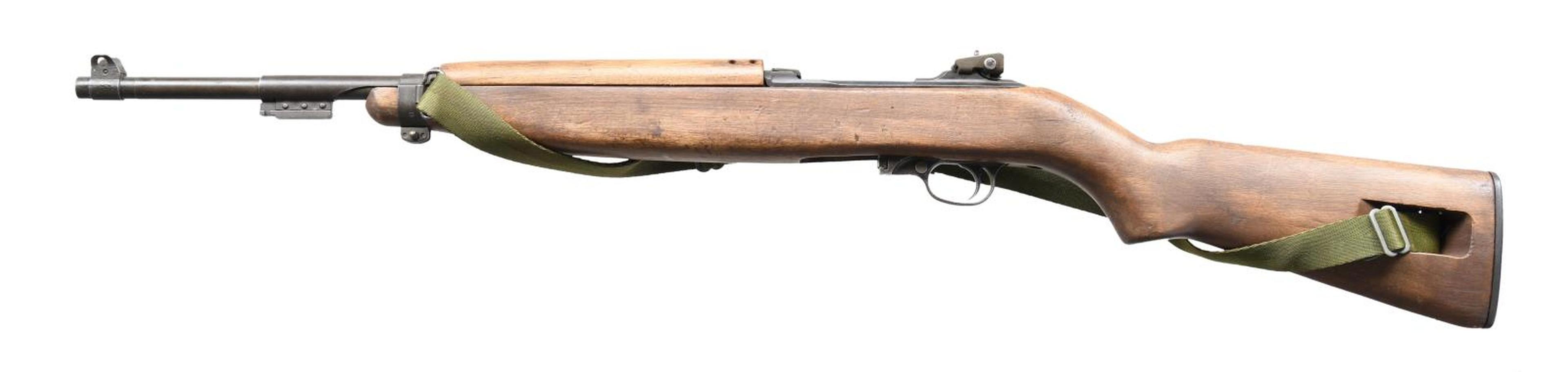 U.S. WWII IBM M1 SEMI-AUTO CARBINE.