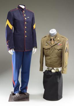 2 US MILITARY UNIFORMS.