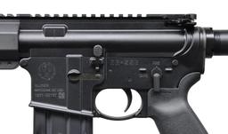 RUGER 450 BUSHMASTER MODEL AR-556 SEMI-AUTO RIFLE.