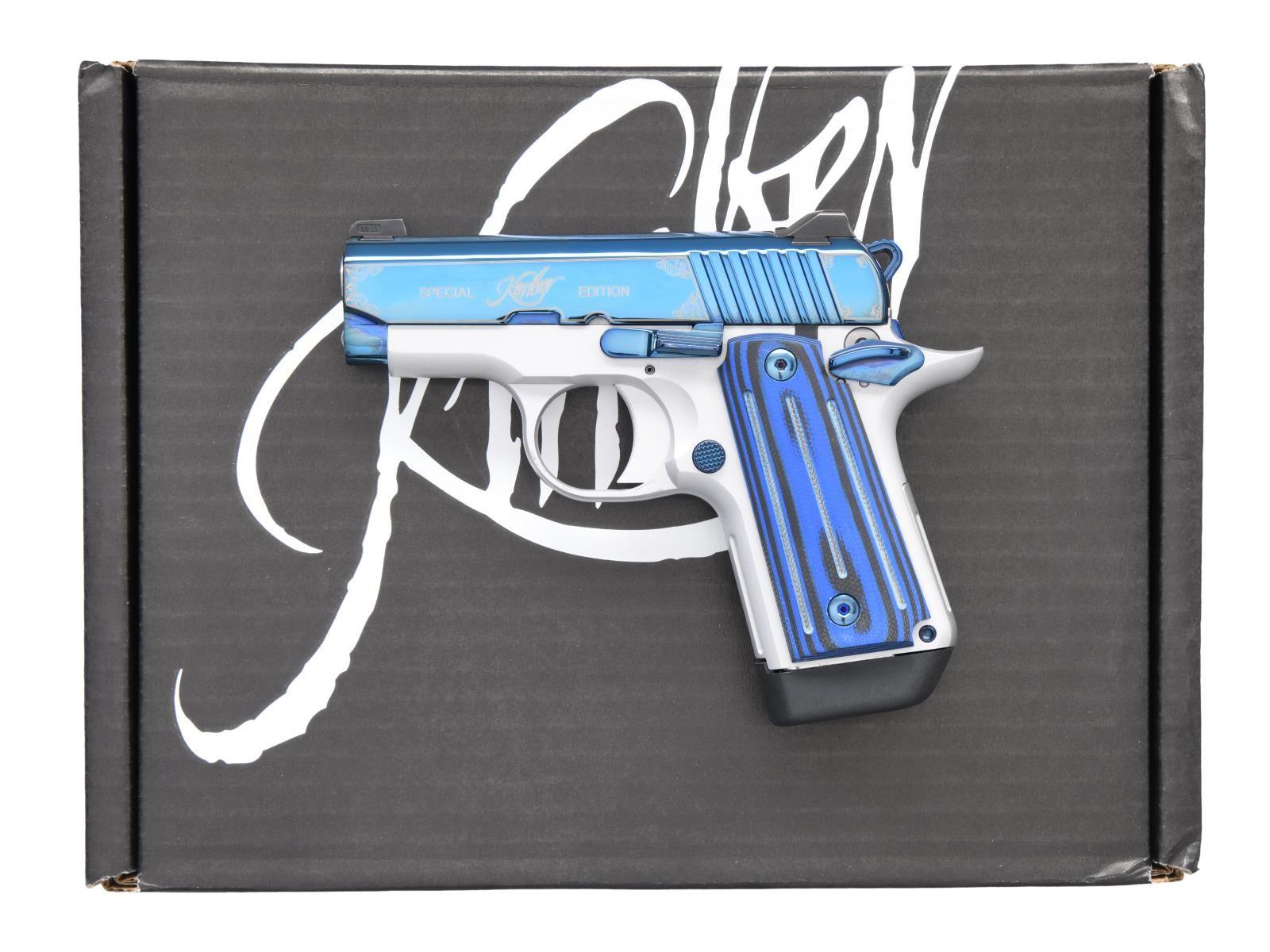 KIMBER MICRO SAPPHIRE SEMI AUTO PISTOL.