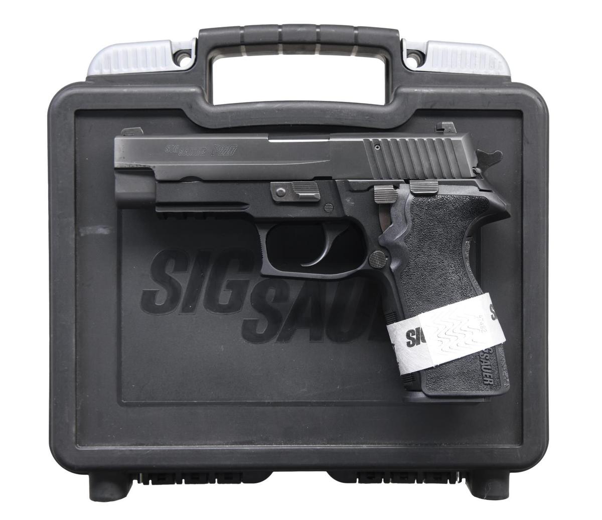 SIG P227 SEMI AUTO PISTOL.