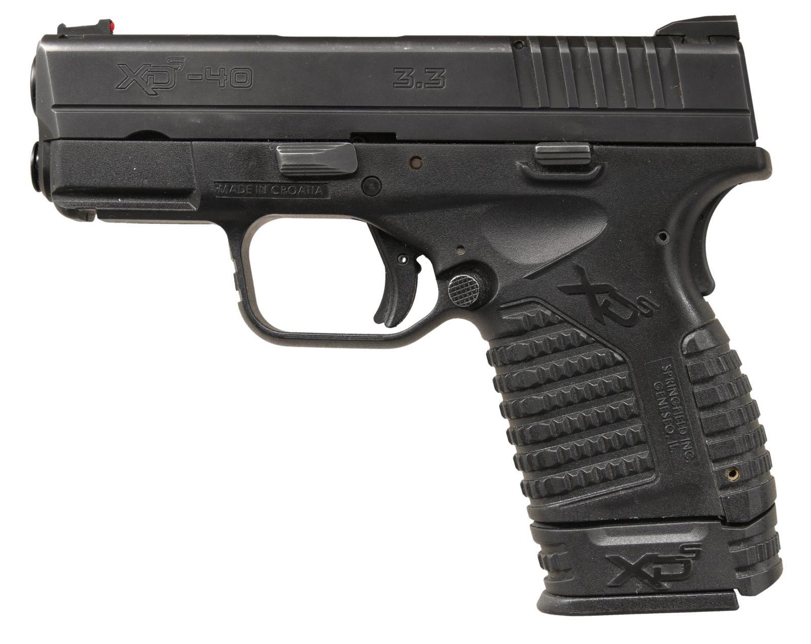 SPRINGFIELD ARMORY XDS-40 SEMI AUTO PISTOL.