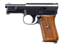 MAUSER MODEL 1910 SEMI AUTO PISTOL.