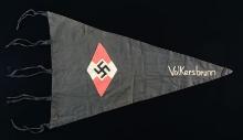 WWII GERMAN HJ PENNANT.