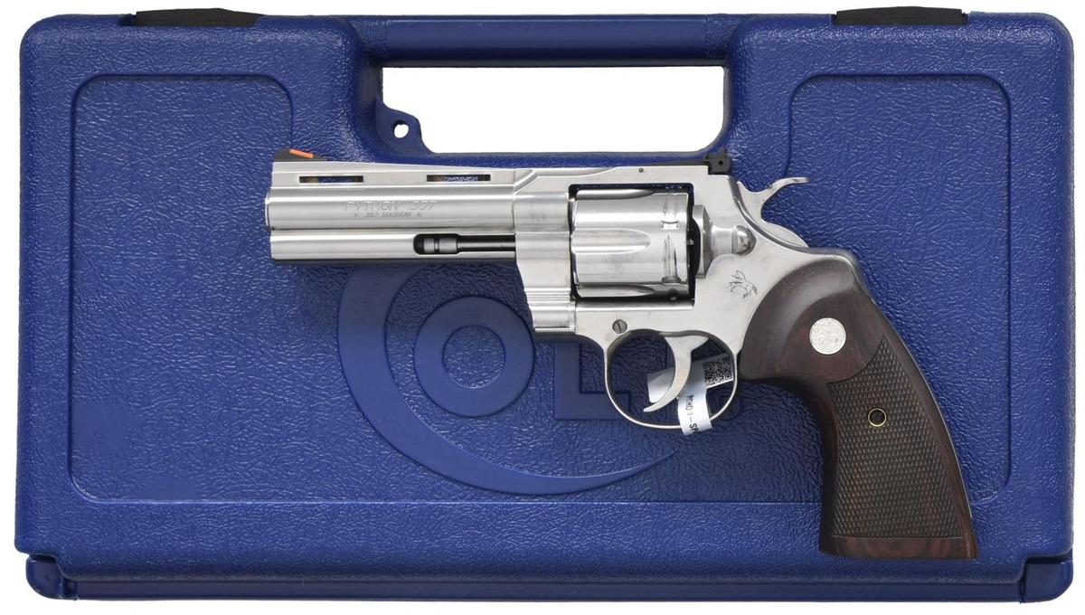 COLT PYTHON DA REVOLVER.