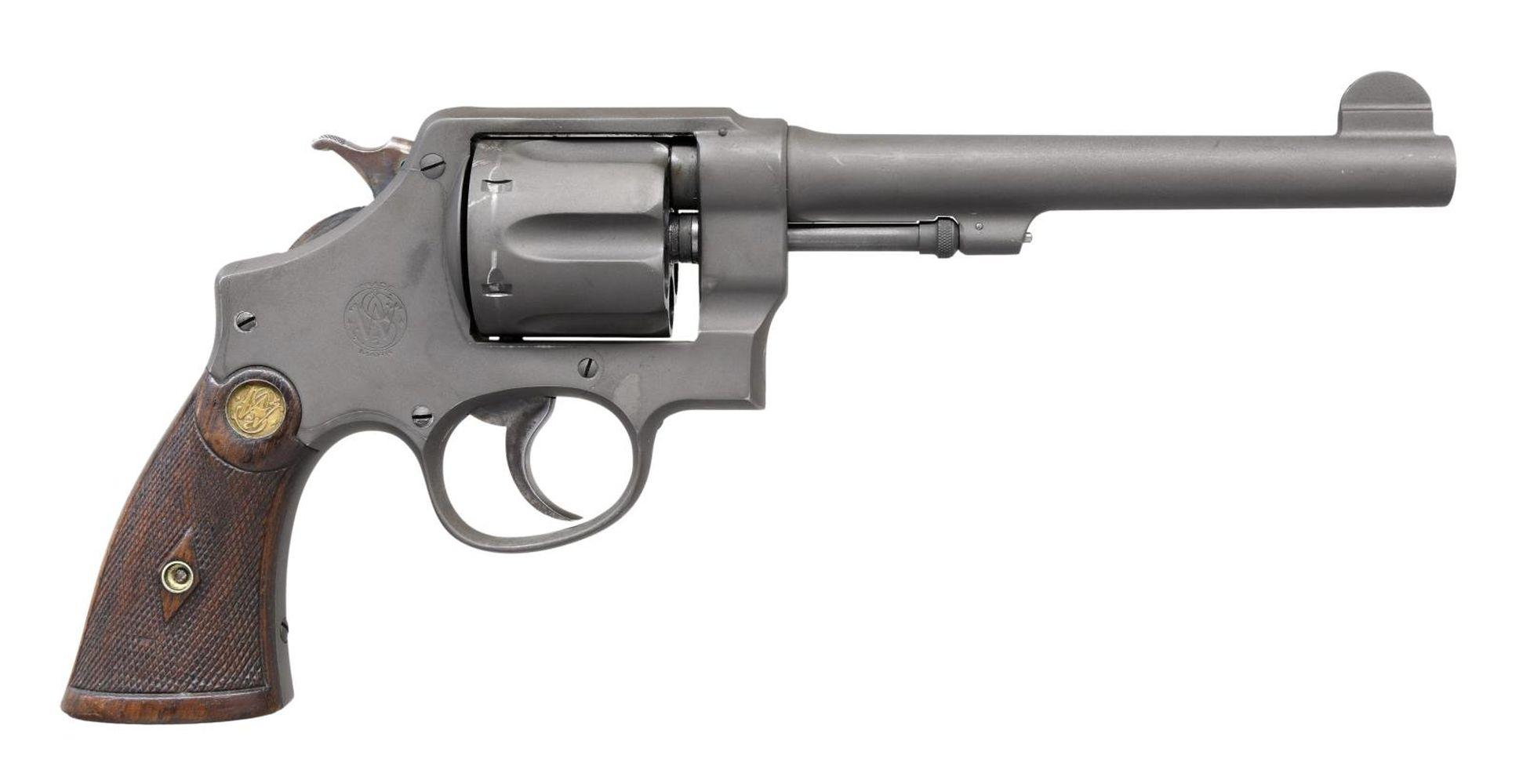 SMITH & WESSON SECOND MODEL MKII DA REVOLVER.