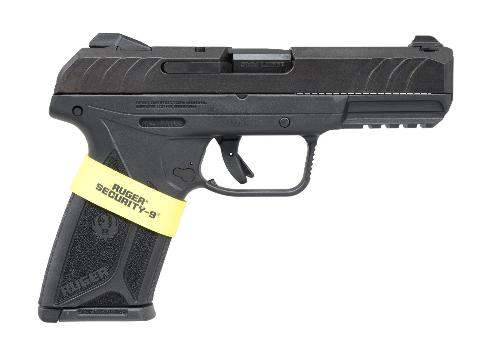 RUGER SECURITY-9 SEMI-AUTO PISTOL.