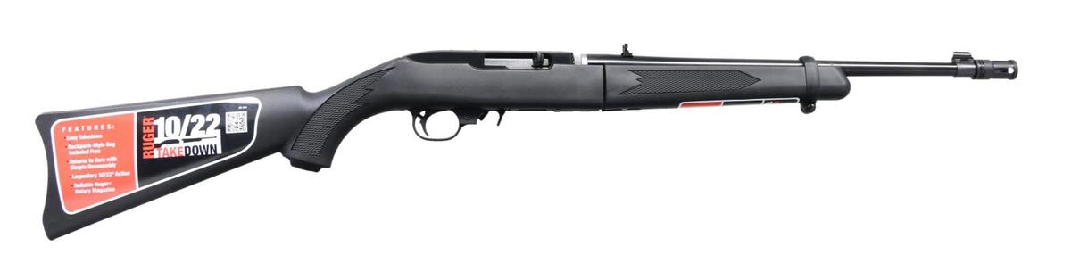 RUGER MODEL 10/22 TAKEDOWN SEMI-AUTO CARBINE.