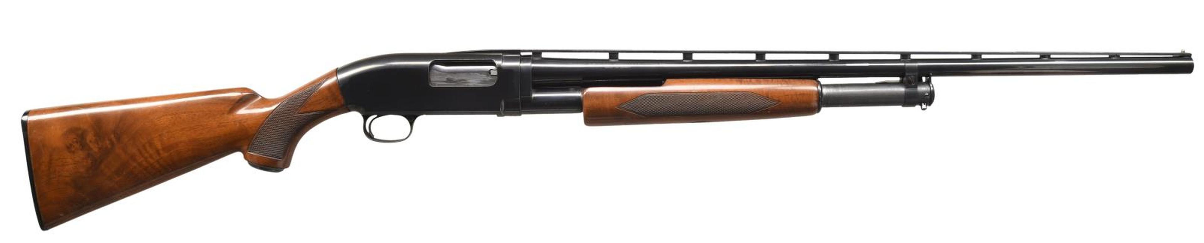 BROWNING MODEL 12 PUMP ACTION SHOTGUN.