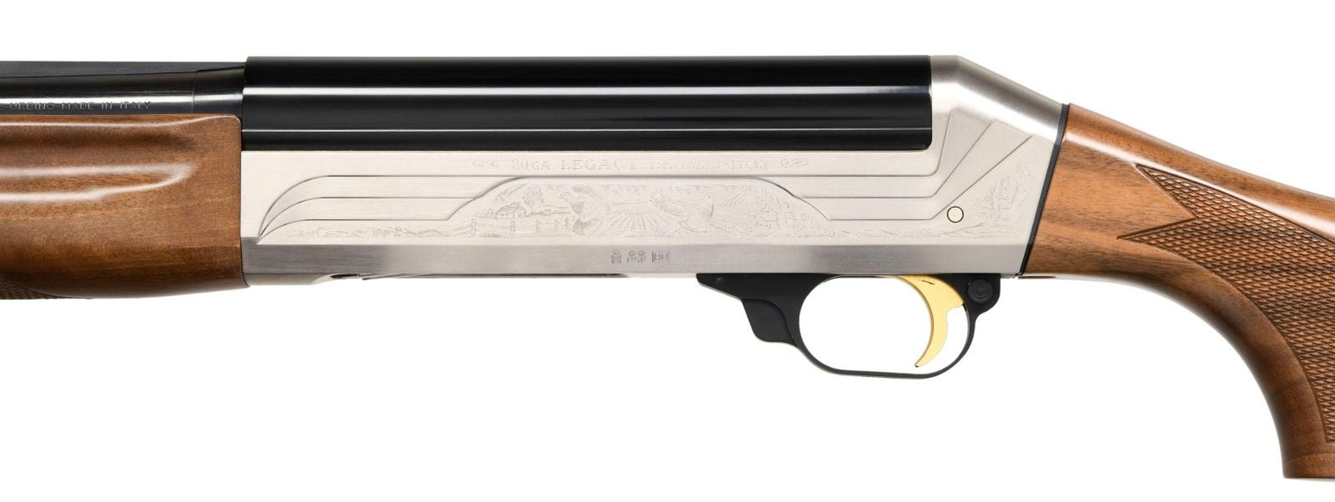 BENELLI LEGACY 20 GAUGE SEMI AUTO SHOTGUN.