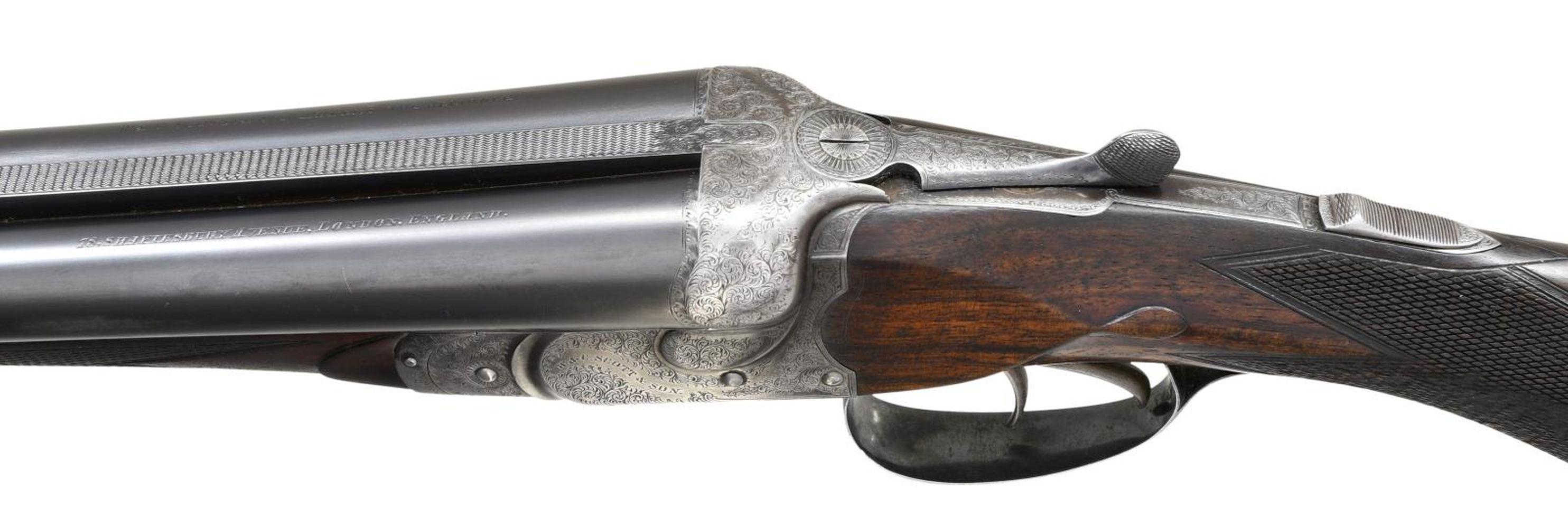 W&C SCOTT "THE RELIANCE" MODEL SXS SHOTGUN.