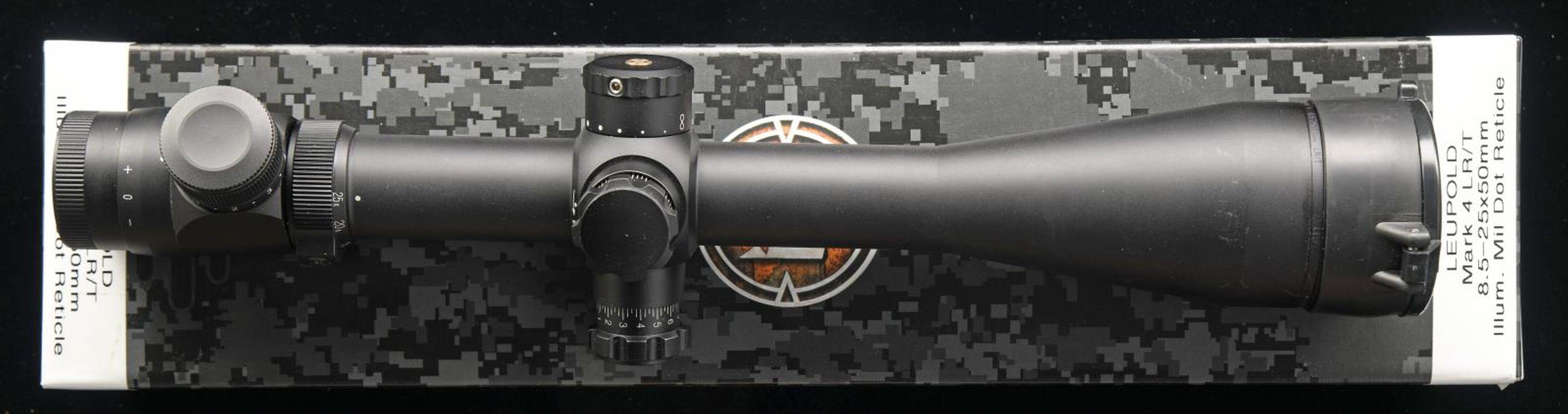 LEUPOLD MARK 4 LR/T 8.5-25x50MM ILLUM. MIL DOT