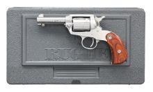 RUGER STAINLESS NEW BEARCAT REVOLVER WITH BIRDS