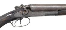 REMINGTON MODEL 1885 SXS HAMMER SHOTGUN.