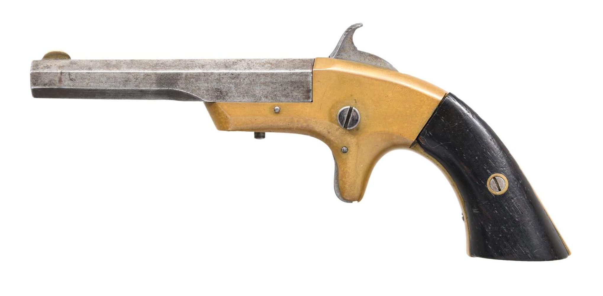 BACON & CLAPP SINGLE SHOT PISTOL.