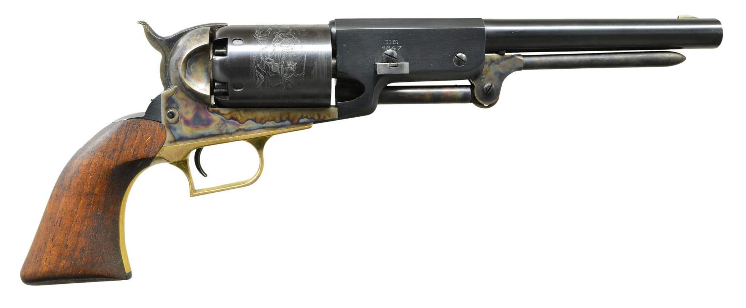 COLT 2ND GEN 1847 WALKER REVOLVER.