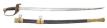 US M1850 FOOT OFFICER’S SWORD.