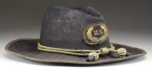 CIVIL WAR STYLE STAFF OFFICER’S SLOUCH HAT.