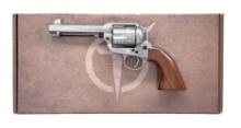 TAYLOR 1873 CATTLEMAN WHITE ENGRAVED SA REVOLVER