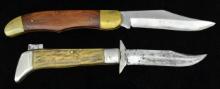 PAIR OF BIG POCKET KNIVES.