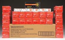 1 CASE & 29 BOXES (1,710 RDS.) 223 REM MATCH AMMO.