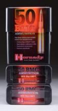 30 RDS (3 BOXES) HORNADY 50BMG #8270 750 GR. A-MAX