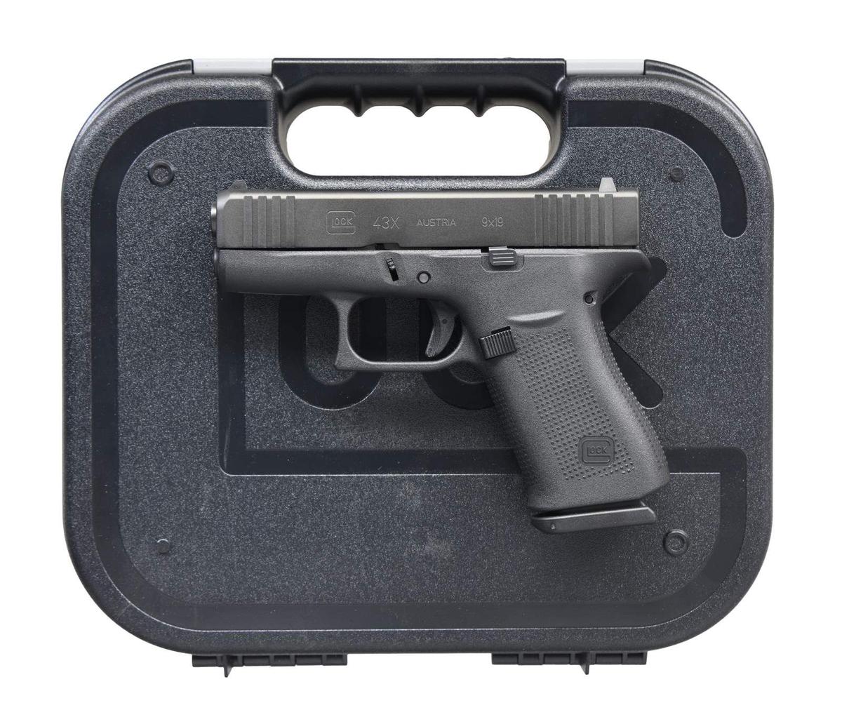 GLOCK 43X SEMI AUTO PISTOL.