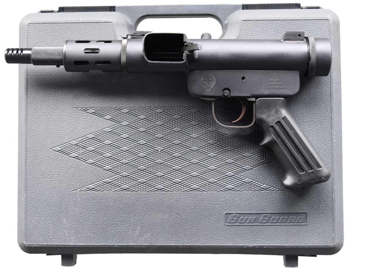 ENCOM MARK IV SEMI AUTO PISTOL.