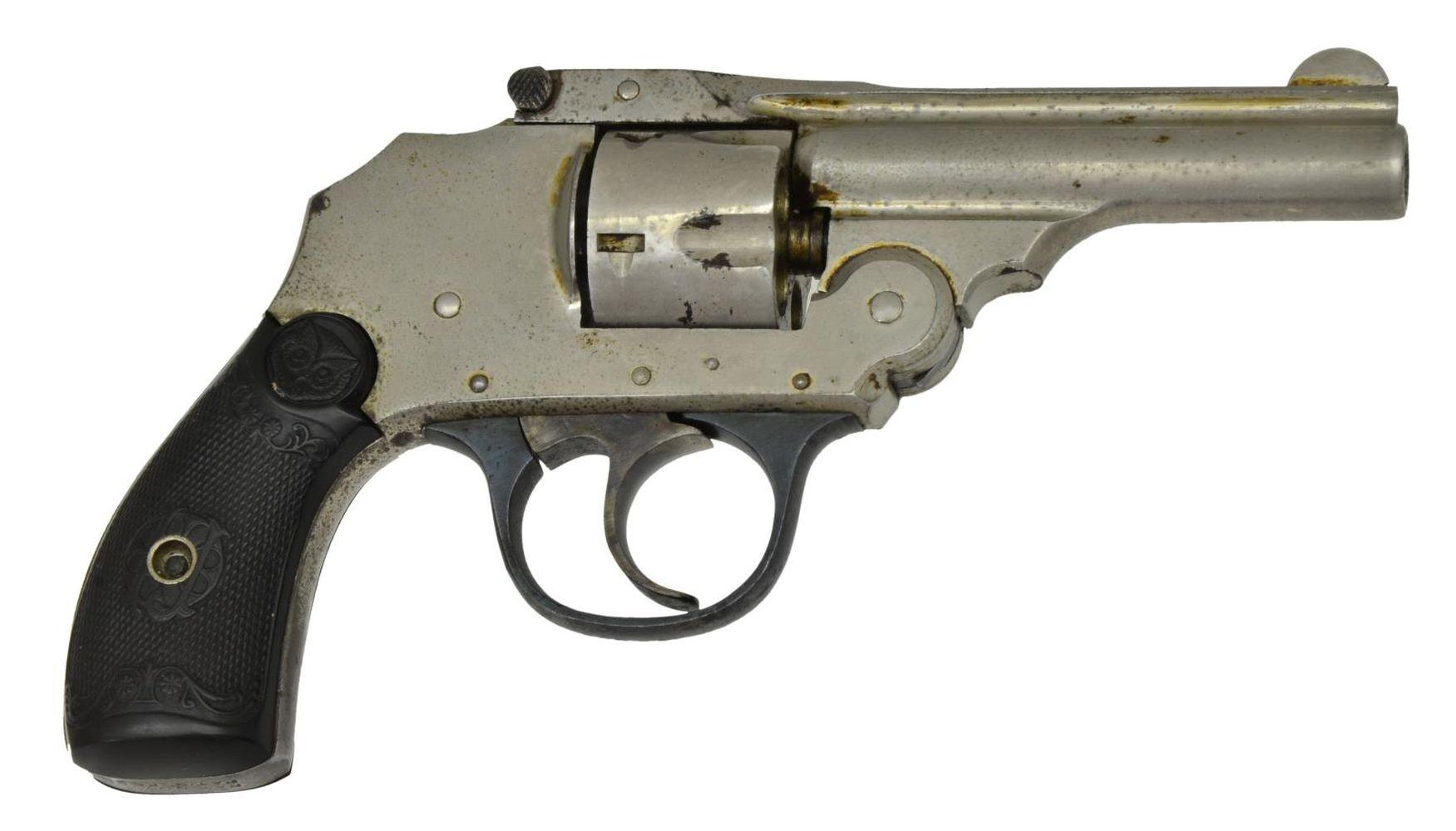 2 IVER JOHNSON SAFETY HAMMERLESS DA REVOLVERS.