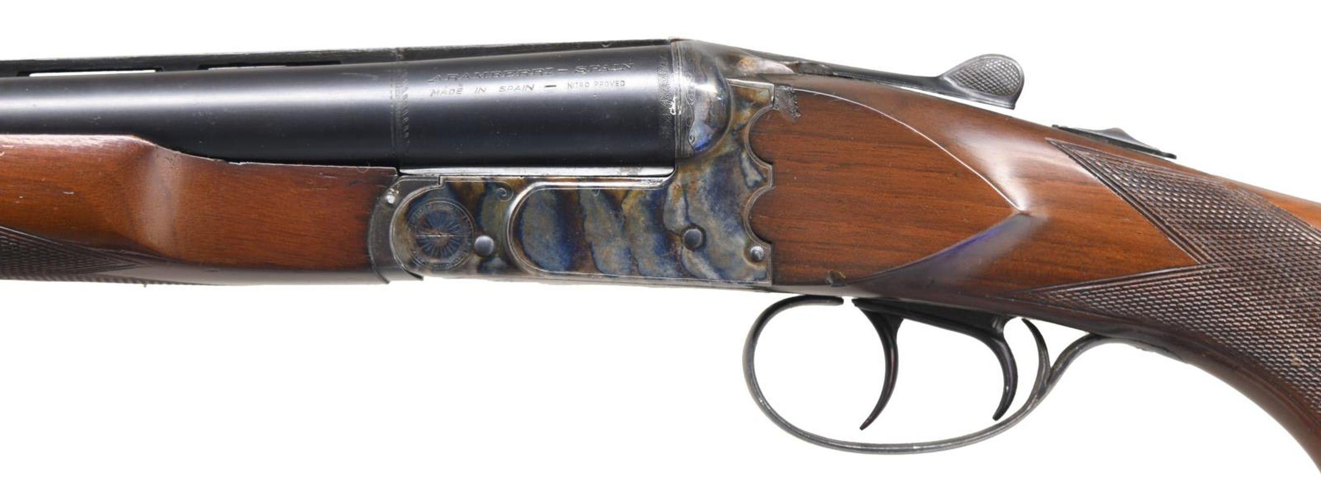 ARAMBERRI BOXLOCK SXS SHOTGUN.