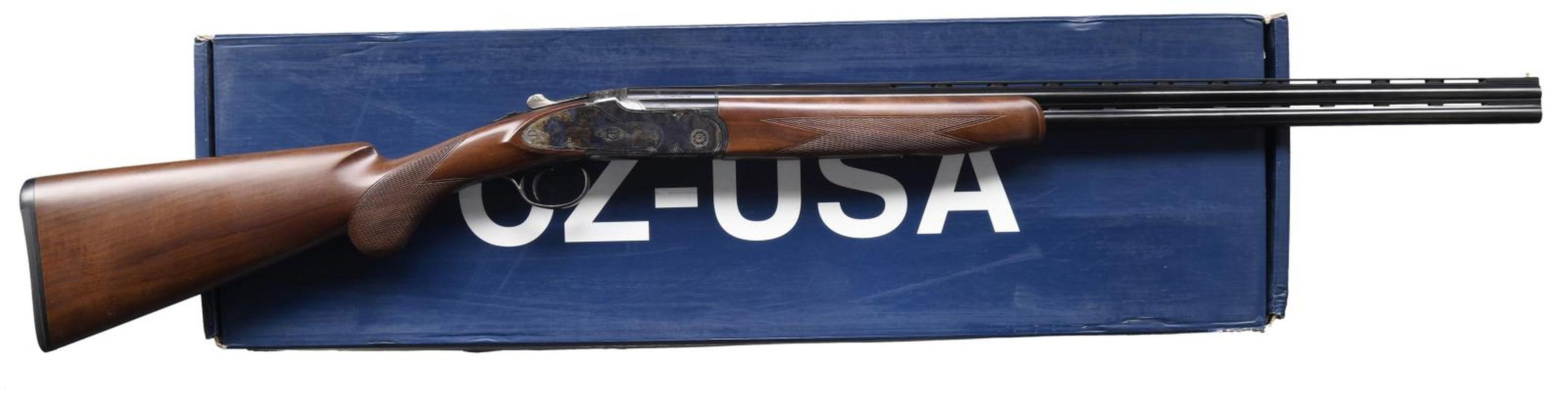 CZ WOODCOCK O/U SHOTGUN.